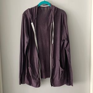 VANS Mens Medium Purple Hoodie Jacket